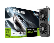Lade das Bild in den Galerie-Viewer, Zotac GeForce RTX 4070 Super Twin Edge OC - 12GB GDDR6X - Gaming Grafikkarte
