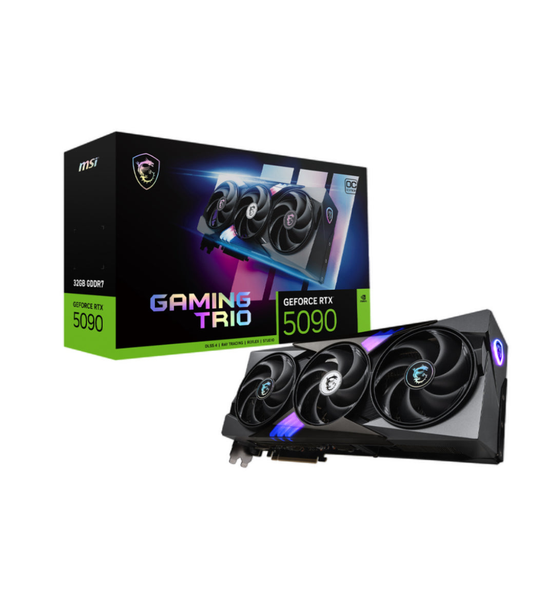 MSI GeForce RTX 5090 32G Gaming Trio OC - 32GB GDDR7 - Gaming Grafikkarte